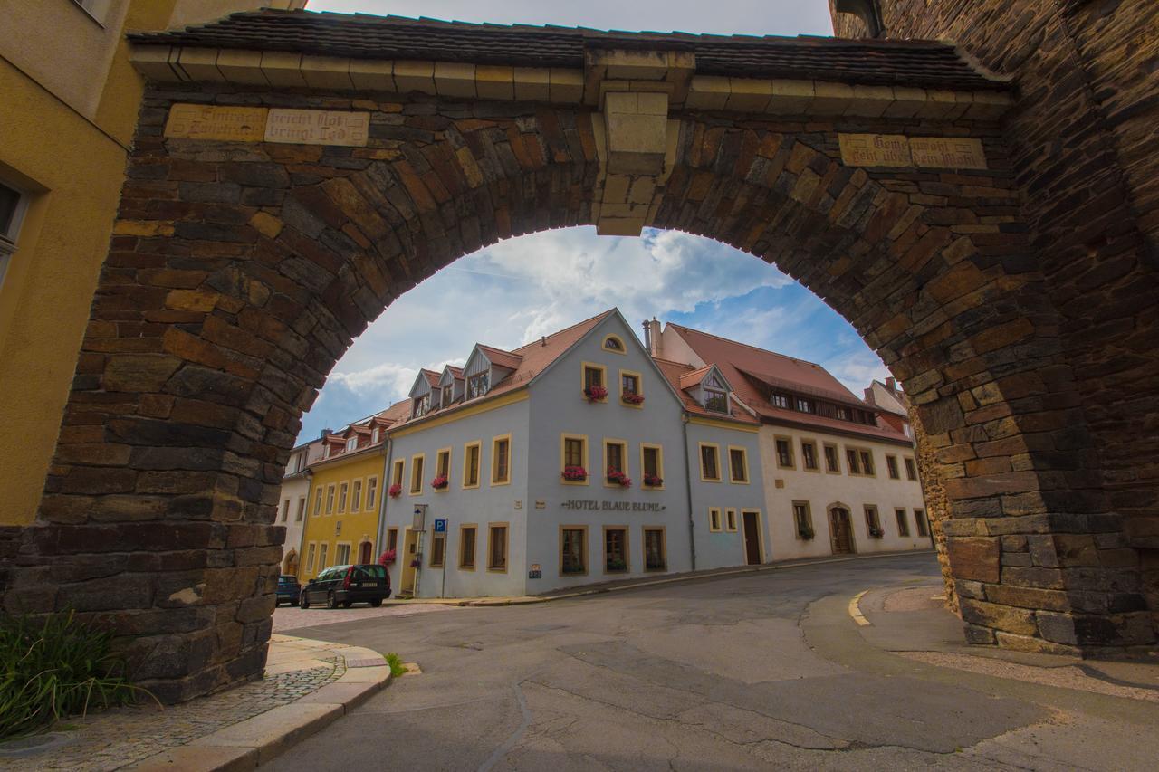 Hotel Blaue Blume Freiberg Exterior photo